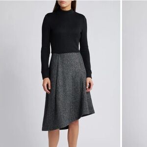 Du Paradis tweed dress size small